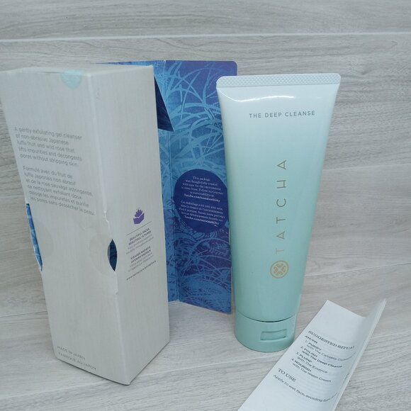 Tatcha The Deep Cleanse Gentle Balancing Exfoliating Cleanser, 5 oz./150ml - Picture 2 of 9